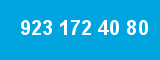 923 172 40 80 923 172 40 80
